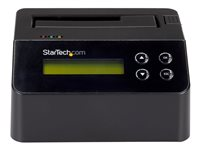 StarTech.com Effaceur de disque dur SATA 2,5"/3,5" avec fonctionnalité de station d'accueil - Autonome avec support pour 4Kn (SDOCK1EU3P2) - Effaceur de disque dur - 2.5" / 3.5" - SATA 6Gb/s - noir - pour P/N: SVA12M5NA SDOCK1EU3P2