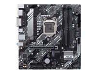 ASUS PRIME B460M-A - Carte-mère - micro ATX - Socket LGA1200 - B460 Chipset - USB 3.2 Gen 1 - Gigabit LAN - carte graphique embarquée (unité centrale requise) - audio HD (8 canaux) 90MB13E0-M0EAY0