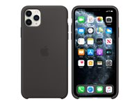 Apple - Coque de protection pour téléphone portable - silicone - noir - pour iPhone 11 Pro Max MX002ZM/A