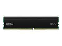 Crucial Pro - DDR4 - module - 16 Go - DIMM 288 broches faible encombrement - 3200 MHz / PC4-25600 - CL22 - 1.2 V - mémoire sans tampon - non ECC - noir satin CP16G4DFRA32A