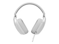 Logitech Zone Vibe 100 - Micro-casque - circum-aural - Bluetooth - sans fil - blanc cassé 981-001219