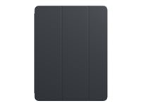 Apple Smart Folio - Protection à rabat pour tablette - gris charbon - 12.9" - pour 12.9-inch iPad Pro (3ème génération) MRXD2ZM/A