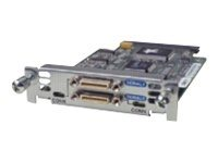 Cisco High-Speed - Module d'extension - HWIC - RS-232, RS-530, X.21, V.35, RS-449, RS-530A - 2 ports - pour Cisco 1841, 1841 ADSL2, 1921 4-pair, 1921 ADSL2+, 1921 T1, 19XX, 28XX, 29XX, 38XX, 39XX HWIC-2T=