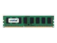 Crucial - DDR3L - module - 8 Go - DIMM 240 broches - 1600 MHz / PC3-12800 - CL11 - 1.35 V - mémoire sans tampon - non ECC CT102464BD160B