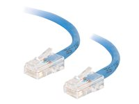 C2G Cat5e Non-Booted Unshielded (UTP) Network Crossover Patch Cable - Câble inverseur - RJ-45 (M) pour RJ-45 (M) - 1.5 m - UTP - CAT 5e - bloqué, uniboot - bleu 83299