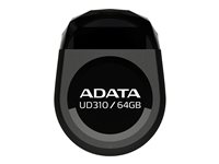 ADATA DashDrive Durable UD310 - Clé USB - 64 Go - USB 2.0 - noir AUD310-64G-RBK