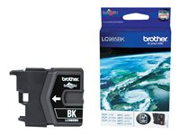 Brother LC985BK - Noir - original - cartouche d'encre - pour Brother DCP-J125, DCP-J140, DCP-J315, DCP-J515, MFC-J220, MFC-J265, MFC-J410, MFC-J415 LC985BK