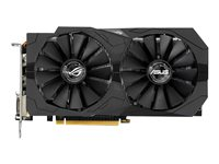 ASUS ROG STRIX-GTX1050-O2G-GAMING - Carte graphique - NVIDIA GeForce GTX 1050 - 2 Go GDDR5 - PCIe 3.0 x16 - 2 x DVI, HDMI, DisplayPort 90YV0AD0-M0NA00