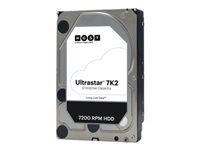 HGST Ultrastar 7K2 HUS722T1TALA604 - Disque dur - 1 To - interne - 3.5" - SATA 6Gb/s - 7200 tours/min - mémoire tampon : 128 Mo 1W10001