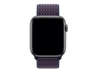 Apple 44mm Sport Loop - Bracelet de montre - Régulier (s'adapte aux poignets de 145 - 220 mm) - indigo - pour Watch (42 mm, 44 mm) MU7A2ZM/A