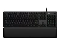 Logitech Gaming G513 - Clavier - backlit - USB - Français - commutateur : GX Red Linear - carbone 920-009335