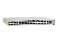 Allied Telesis AT x310-50FP - Commutateur - C3 - Géré - 48 x 10/100 (PoE+) + 2 x SFP Gigabit combiné - de bureau, Montable sur rack, fixation murale - PoE+ (370 W) AT-X310-50FP-50