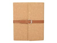 Urban Factory Executive Folio iPad Case with stand (rotates) for iPad 2, New iPad Beige - Boîtier de protection pour tablette - imitation cuir - beige - pour Apple iPad (3ème génération); iPad 1; 2 EXS01UF