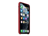 Apple (PRODUCT) RED - Coque de protection pour téléphone portable - cuir - rouge - pour iPhone 11 Pro Max MX0F2ZM/A