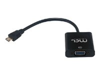 MCL Samar CG-288C - Adaptateur vidéo - HDMI / VGA - HD-15 (F) pour HDMI mini (M) CG-288C
