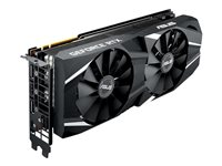 ASUS DUAL-RTX2080-A8G - Advanced Edition - carte graphique - GF RTX 2080 - 8 Go GDDR6 - PCIe 3.0 x16 - HDMI, 3 x DisplayPort, USB-C 90YV0C32-M0NM00