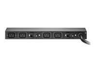 PDU en rack de base APC AP6032A - Unité de distribution secteur (rack-montable) - CA 200-240 V - entrée : IEC 60309 32A - connecteurs de sortie : 4 (IEC 60320 C19 16A) - 3.65 m cordon - pour P/N: AR3103SP, AR3106SP, SRT1000RMXLI, SRT1000RMXLI-NC, SRT10RMXLIX806, SRT5KRMXLW-TW AP6032A