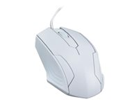 MCL Samar - Souris - infrarouge - 3 boutons - filaire - USB - blanc SS-416U/B