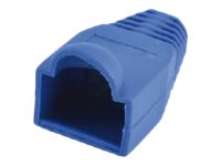 MCL Samar - Manchon de connecteur de câble - bleu (pack de 50) RJ-45M/B-50