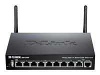 D-Link Unified Services Router DSR-250N - Routeur sans fil - commutateur 8 ports - GigE - 802.11b/g/n DSR-250N