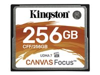Kingston Canvas Focus - Carte mémoire flash - 256 Go - CompactFlash CFF/256GB