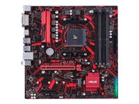 ASUS EX-A320M-GAMING - Carte-mère - micro ATX - Socket AM4 - AMD A320 Chipset - USB 3.0 - Gigabit LAN - carte graphique embarquée (unité centrale requise) - audio HD (8 canaux) 90MB0VG0-M0EAYM