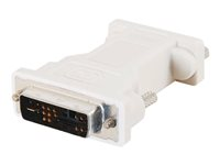 C2G - Adaptateur VGA - DVI-I (M) pour HD-15 (VGA) (F) 81222