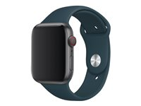 Apple 44mm Sport Band - Bracelet de montre - 140-210 mm - vert pacifique - pour Watch (42 mm, 44 mm) MTPT2ZM/A