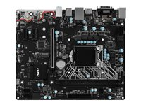 MSI H110M-A PRO M2 - Carte-mère - micro ATX - Socket LGA1151 - H110 - USB 3.1 Gen 1, USB-C Gen1 - Gigabit LAN - carte graphique embarquée (unité centrale requise) - audio HD (8 canaux) H110M-A PRO M2