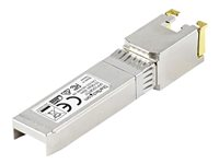 StarTech.com SFP RJ45 - 10GBase-T - Module SFP+ cuivre - 10 Gigabit - Conformes aux normes MSA - SFP 10g - 30 m - Module transmetteur SFP+ - 10GbE - 10GBase-X, 10GBase-T - RJ-45 - jusqu'à 30 m - Conformité TAA - pour P/N: PEX10GSFP SFP10GBTST