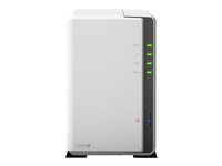 Synology Disk Station DS218j - Serveur NAS - 2 Baies - SATA 6Gb/s - RAID 0, 1, JBOD - RAM 512 Mo - Gigabit Ethernet - iSCSI support DS218J