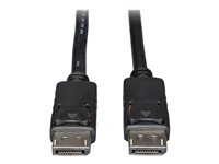 Eaton Tripp Lite Series DisplayPort Cable with Latching Connectors, 4K 60 Hz (M/M), Black, 3 ft. (0.91 m) - Câble DisplayPort - DisplayPort (M) pour DisplayPort (M) - 91 cm - noir P580-003