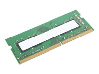 Lenovo - DDR4 - module - 32 Go - SO DIMM 260 broches - 3200 MHz / PC4-25600 - mémoire sans tampon - non ECC - Campus - pour ThinkCentre M70q Gen 2; M90a Gen 2; M90a Gen 3; M90q Gen 2; ThinkPad E14 Gen 5; L15 Gen 3 4X71D09536