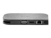 Kensington Station d'accueil mobile 4K SD1610P USB-C avec chargement direct - Station d'accueil - USB-C - VGA, HDMI - 1GbE - Europe - pour Microsoft Surface Book 2, Go, Laptop 3, Pro 7, Pro X K38365EU