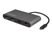 StarTech.com Station d'accueil pour ordinateur portable Thunderbolt 3 double DisplayPort 4K 60 Hz - Compatible Mac et Windows - Fin de série, remplacé par TB3DKM2DPL (TB3DKM2DP) - Station d'accueil - Thunderbolt 3 - 2 x DP - GigE TB3DKM2DP