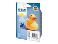 Epson T0554 - 8 ml - jaune - original - blister - cartouche d'encre - pour Stylus Photo R240, R245, RX420, RX425, RX520 C13T05544010