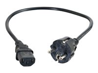 C2G Universal Power Cord - Câble d'alimentation - power IEC 60320 C13 pour NEMA 5-15 (M) - 5 m - moulé 88546