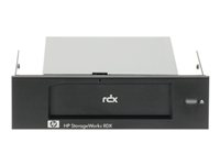 HPE RDX Removable Disk Backup System - Lecteur de disque - cartouche RDX - USB 2.0 - interne - 5.25" - avec Cartouche 160 Go - pour Workstation xw4600; ProLiant DL370 G6, MicroServer, ML110 G6, ML110 G7, ML330 G6, ML350 G6 AJ765A