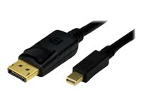 MCL Samar - Câble DisplayPort - Mini DisplayPort (M) pour DisplayPort (M) - 1 m - verrouillé - noir MC395-1M