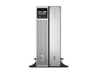 APC Smart-UPS en ligne SRTL1500RM4UXLI - Onduleur (rack-montable) (haute densité) - CA 220/230 V - 1350 Watt - 1500 VA - Lithium Ion - connecteurs de sortie : 8 - 4U - 1.83 m cordon - noir avec lunette avant argentée SRTL1500RM4UXLI