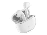 BigBen Connected Force Play - Écouteurs sans fil avec micro - embout auriculaire - Bluetooth - blanc FPYTWSBOUTON