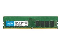 Crucial - DDR4 - module - 16 Go - DIMM 288 broches - 2666 MHz / PC4-21300 - CL19 - 1.2 V - mémoire sans tampon - non ECC CT16G4DFD8266