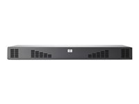 HPE Server Console G2 Switch with Virtual Media and CAC 0x2x16 - Commutateur KVM - 16 x KVM port(s) - 2 utilisateurs locaux - de bureau - pour HPE 10XXX G2, 600, 800; ProLiant DL20 Gen9, DL360 Gen9, e2000 G6, ML110 Gen9; Rack AF618A