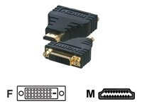 MCL - Adaptateur vidéo - DVI-D femelle pour HDMI mâle CG-280
