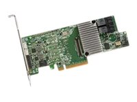 Broadcom MegaRAID 9361-8i - Contrôleur de stockage (RAID) - 8 Canal - SATA / SAS 12Gb/s - profil bas - RAID RAID 0, 1, 5, 6, 10, 50, 60 - PCIe 3.0 x8 05-25420-08