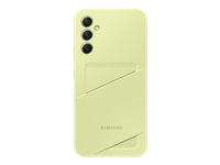 Samsung EF-OA346 - Coque de protection pour téléphone portable - polyuréthanne thermoplastique (TPU) - citron vert - pour Galaxy A34 5G EF-OA346TGEGWW