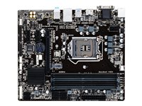 Gigabyte GA-B150M-DS3H - 1.0 - carte-mère - micro ATX - Socket LGA1151 - B150 - USB 3.0 - Gigabit LAN - carte graphique embarquée (unité centrale requise) - audio HD (8 canaux) GA-B150M-DS3H