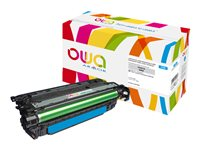 OWA - Cyan - compatible - remanufacturé - cartouche de toner (alternative pour : HP 646A, HP CF031A) - pour HP Color LaserJet Enterprise CM4540 MFP, CM4540f MFP, CM4540fskm MFP K15814OW