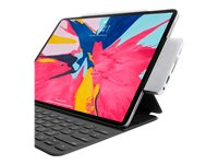 HyperDrive 6-in-1 Hub - Station d'accueil - USB-C - HDMI - pour Apple 10.9-inch iPad Air; 11-inch iPad Pro; 12.9-inch iPad Pro; iPad mini HD319B-SILVER