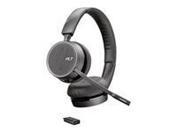 Plantronics Voyager 4220 USB-C - Casque - sur-oreille - Bluetooth - sans fil - USB-C 211996-02